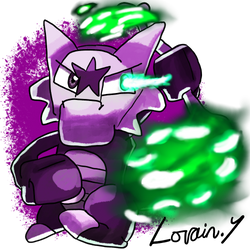 Krita Pokemon #150: Alolan Marowak by GameArtist1993