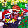 Enjoy Christmas with Mario and Daisy!