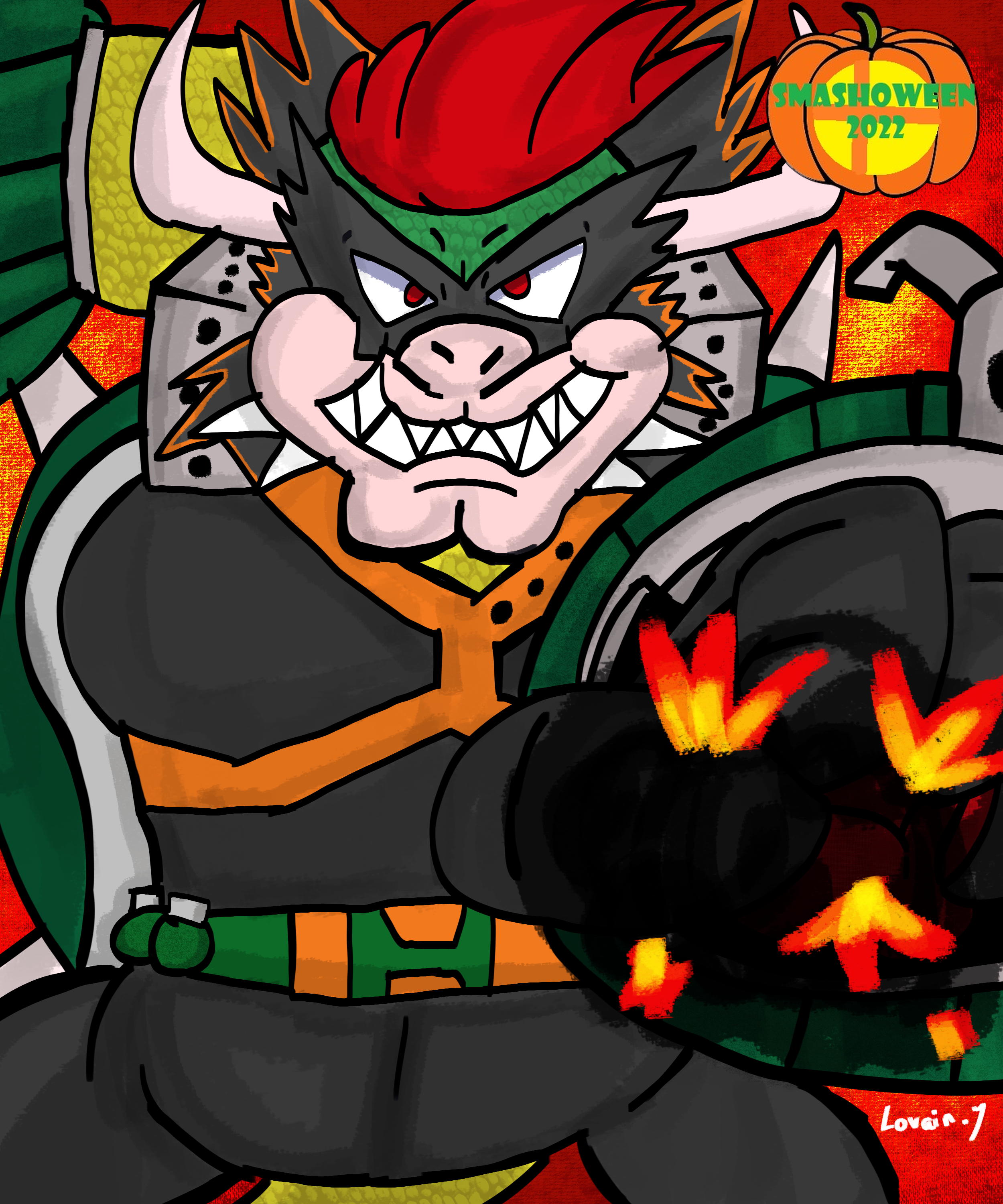 Bowser Jr - Ultimate by GameArtist1993 on DeviantArt