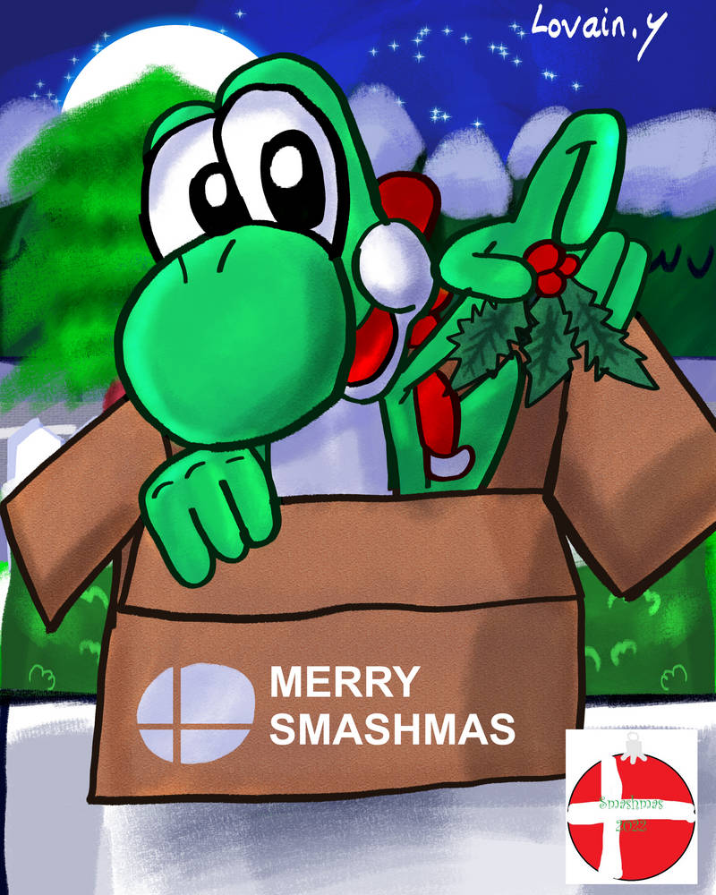 Yoshi (Smashmas 2022) by GameArtist1993 on DeviantArt