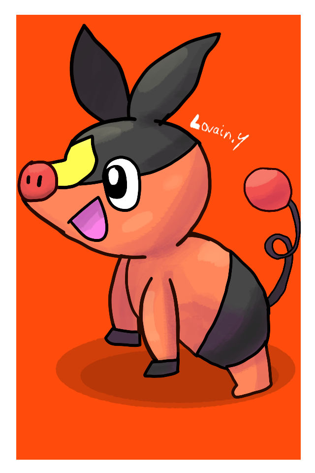 Tepig (2023) by GameArtist1993 on DeviantArt