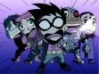 scared teen titans chibis