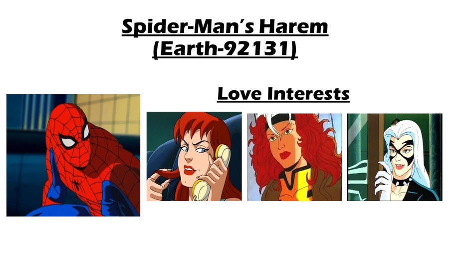 Spider-Man's Harem (Earth-92131) by Skraff133 on DeviantArt
