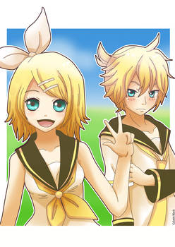 Rin and Len Kagamine - Victory and Love