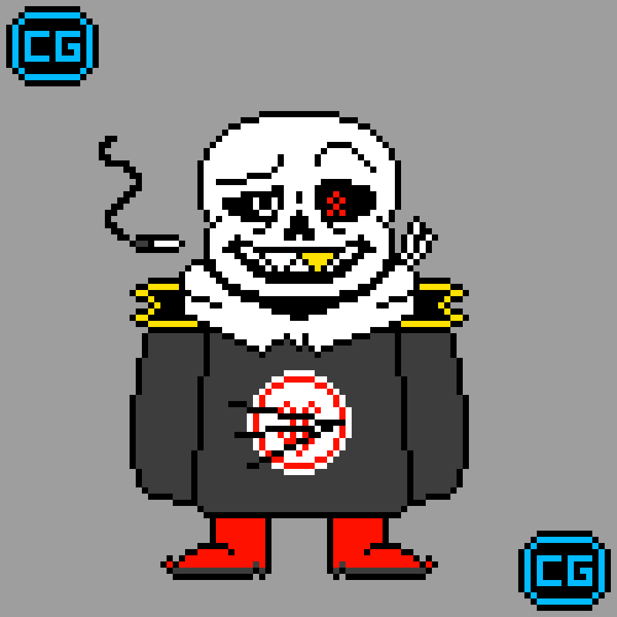 HorrorTale Sans Sprite by Addicted2Electronics on DeviantArt