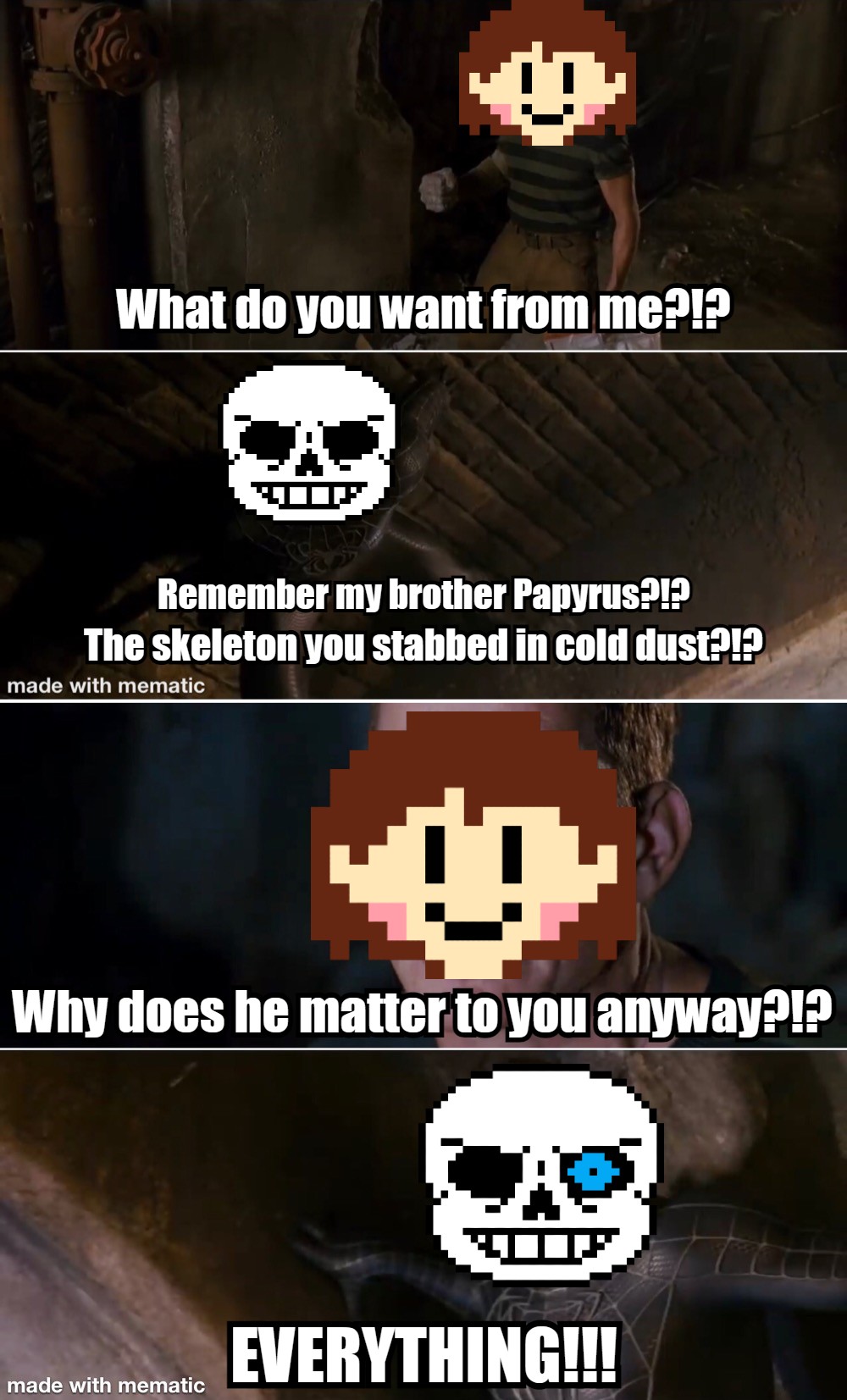 Sans Vs Chara Meme By Chrissgaming On Deviantart Sans Vs Chara Meme By Chrissgaming On Deviantart