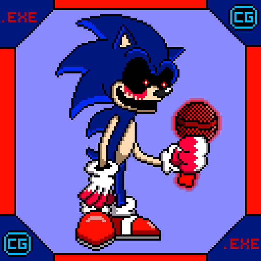 some sonic.exe sprites by JustGian012 on DeviantArt