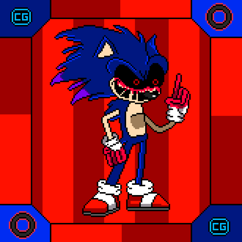 Sonic.exe [phase 2] by sonic54210 on DeviantArt