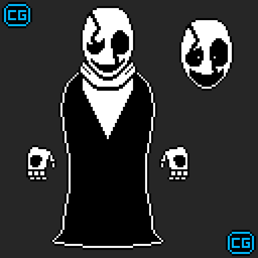 Gaster In Game Image Gaster Sprite by ChrissGaming on DeviantArt
