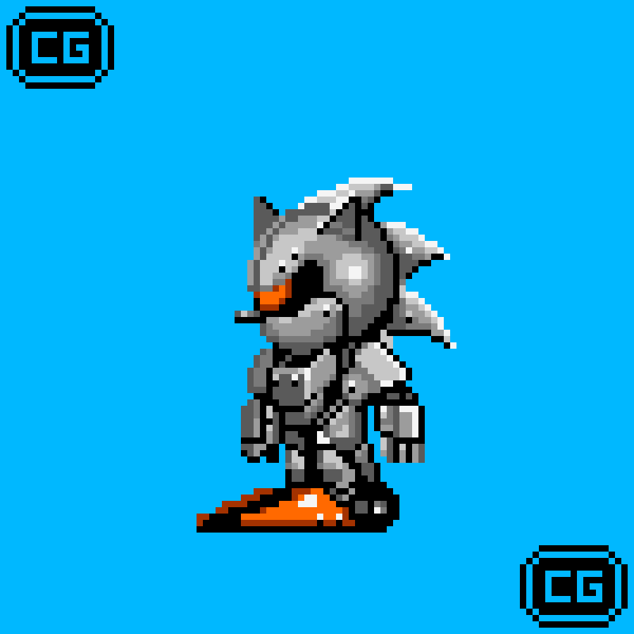 Neo Metal Sonic Sprite 2 by justinpritt16 on DeviantArt