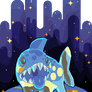 Starry Night Sharkie