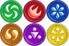 Pixel Advent 12 - Zelda Medallions