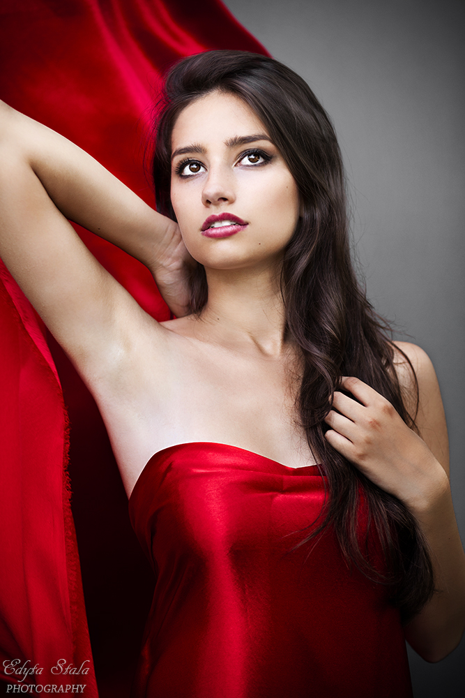 Lady in red VII