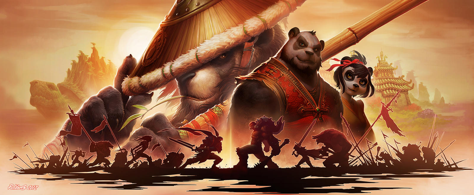 Mists of Pandaria Promotional Art