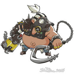 Cute But Deadly Roadhog