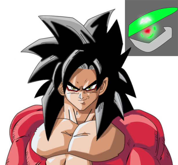 Goku super saiyan 4 by zignoth on DeviantArt