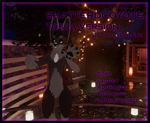 (VRChat Avatar) - ShatterdCoyote ToscaRex