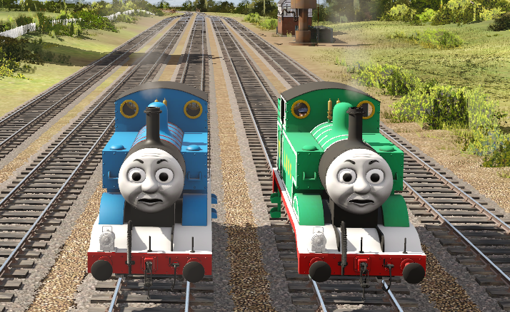 Thomas Meets Himself??? by Bewelch2 on DeviantArt