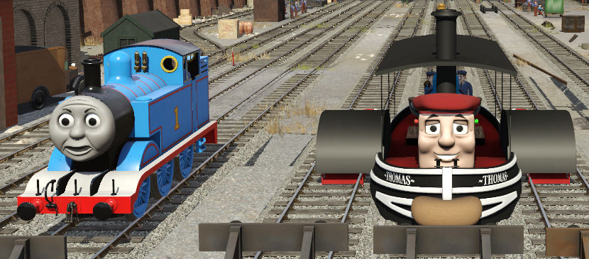 Thomas Meets Thomas? by Bewelch2 on DeviantArt