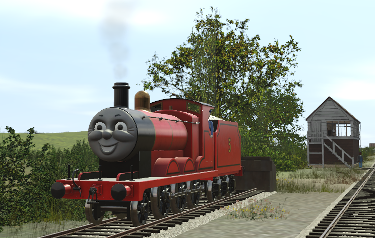 James The Red Engine by Bewelch2 on DeviantArt