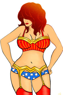 Wonder Woman Inspired Lingerie