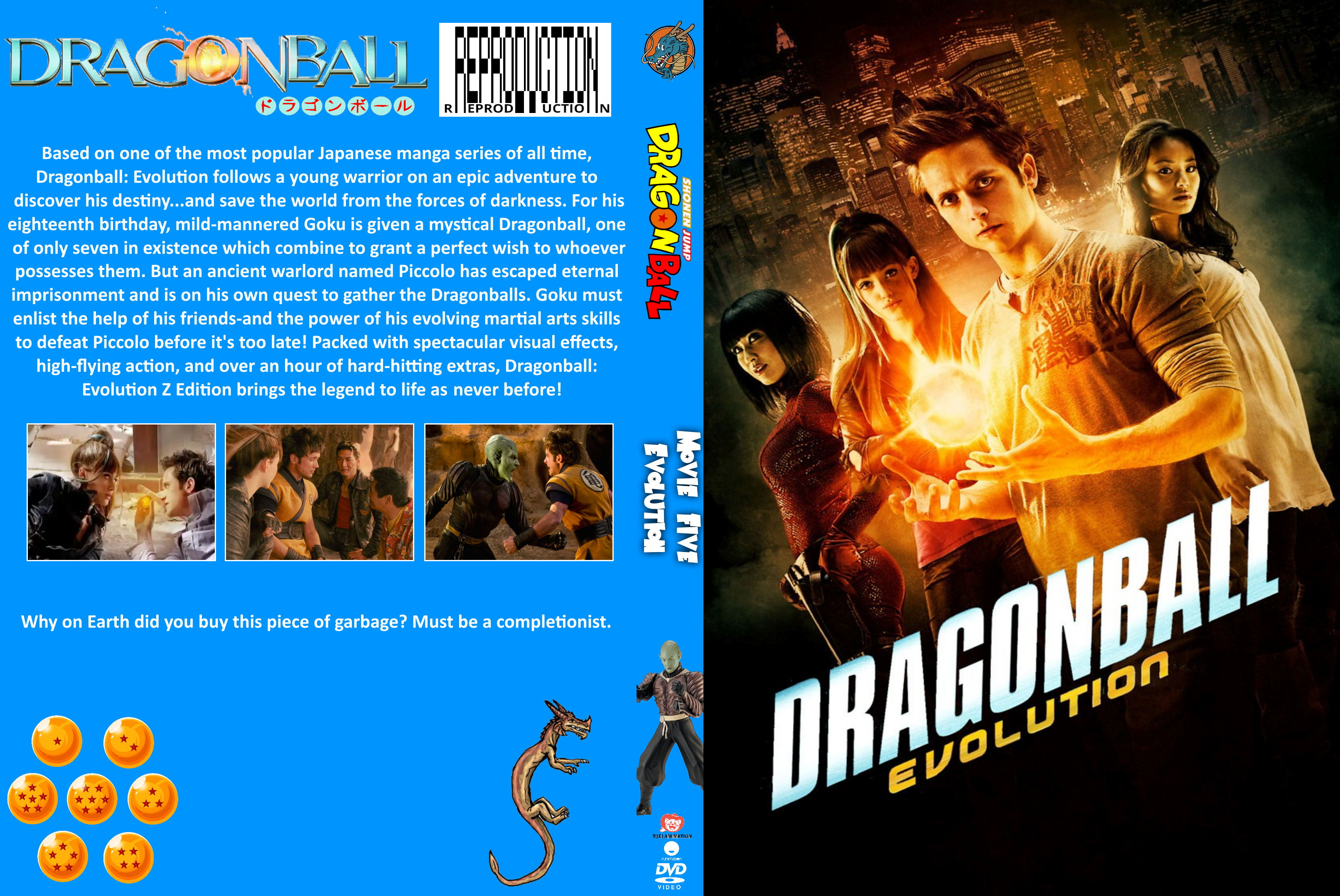 Dragonball Evolution Movie Poster - #6595