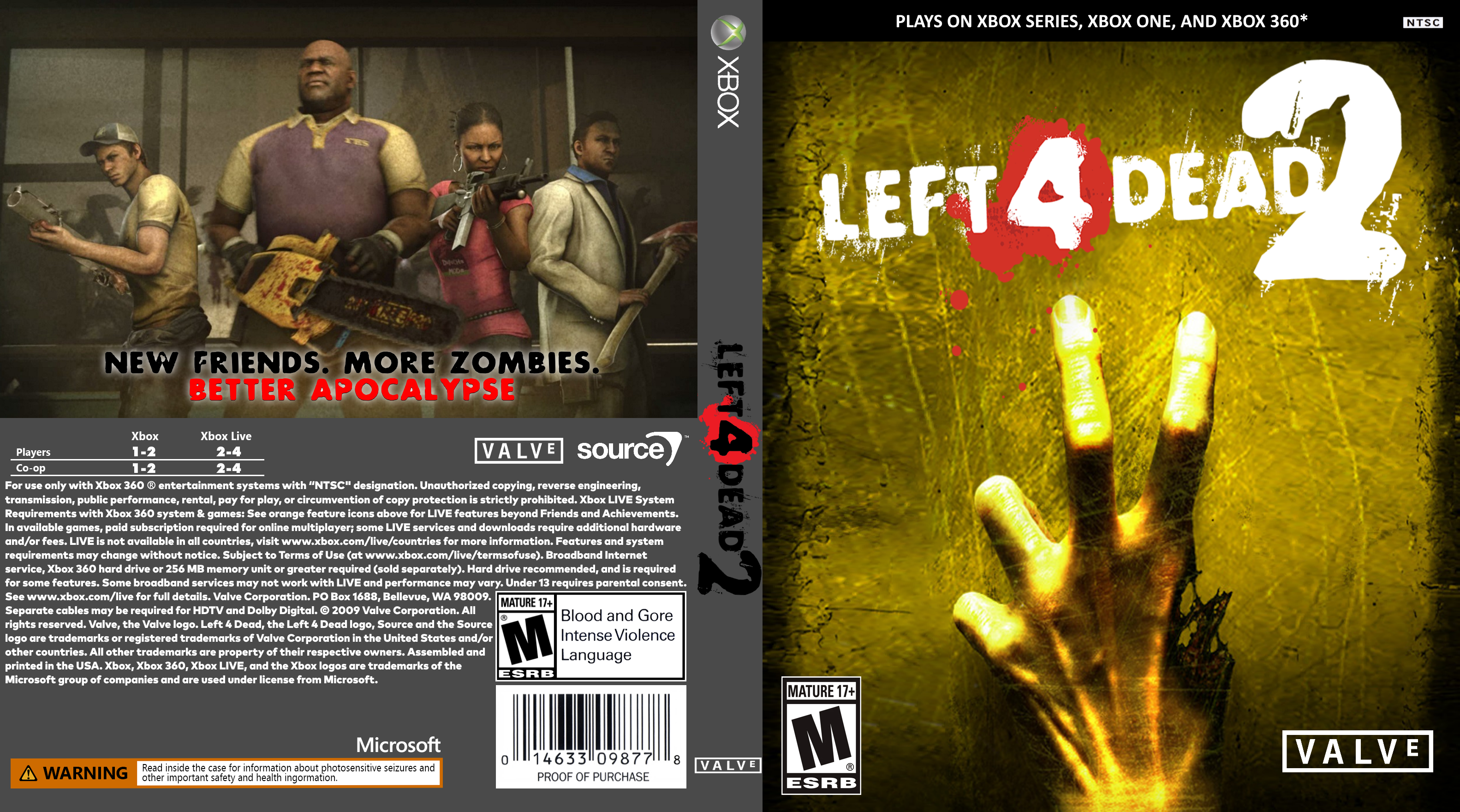 Left 4 dead 2 compatible with xbox one deals