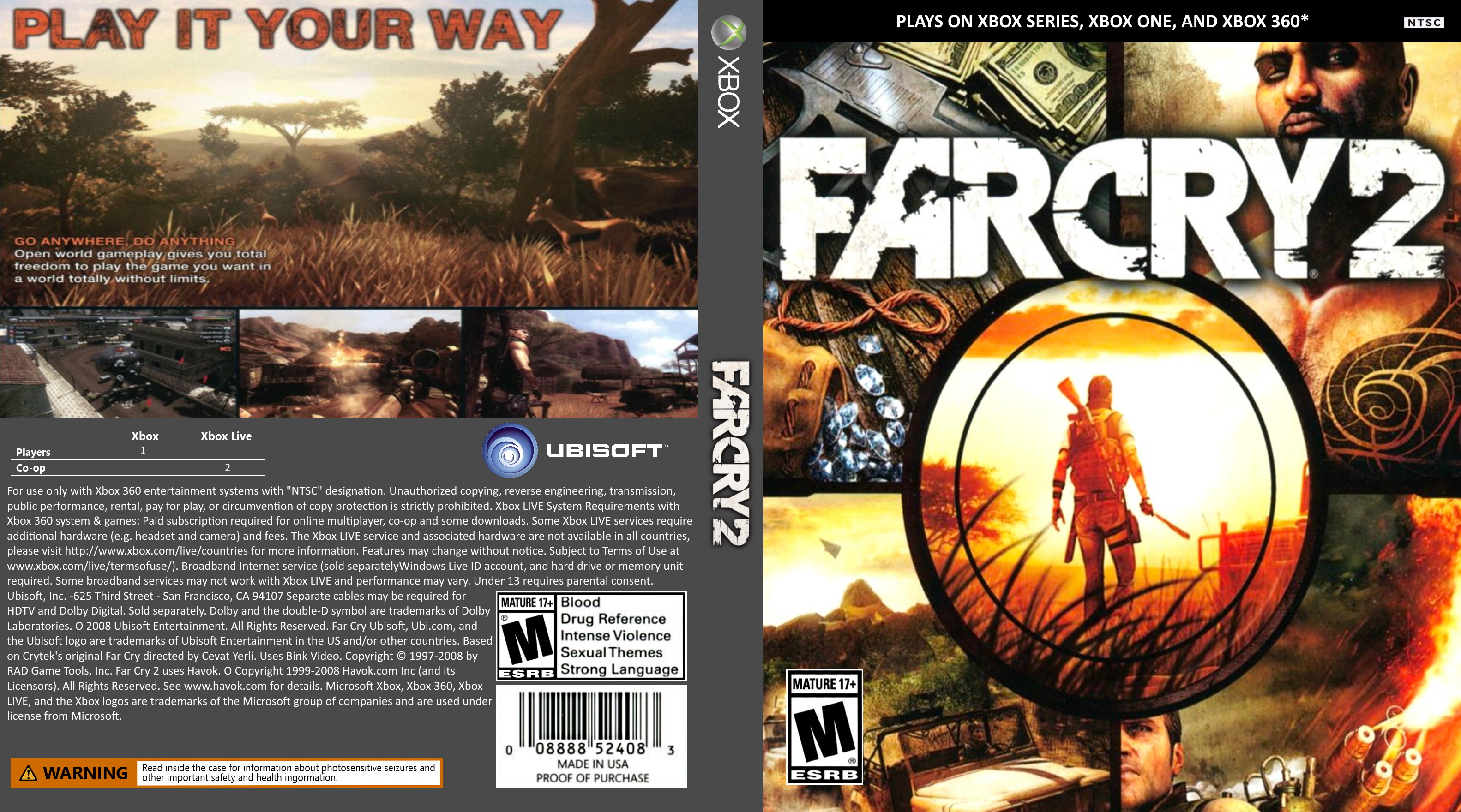 Far Cry 2 (XBOX 360) 