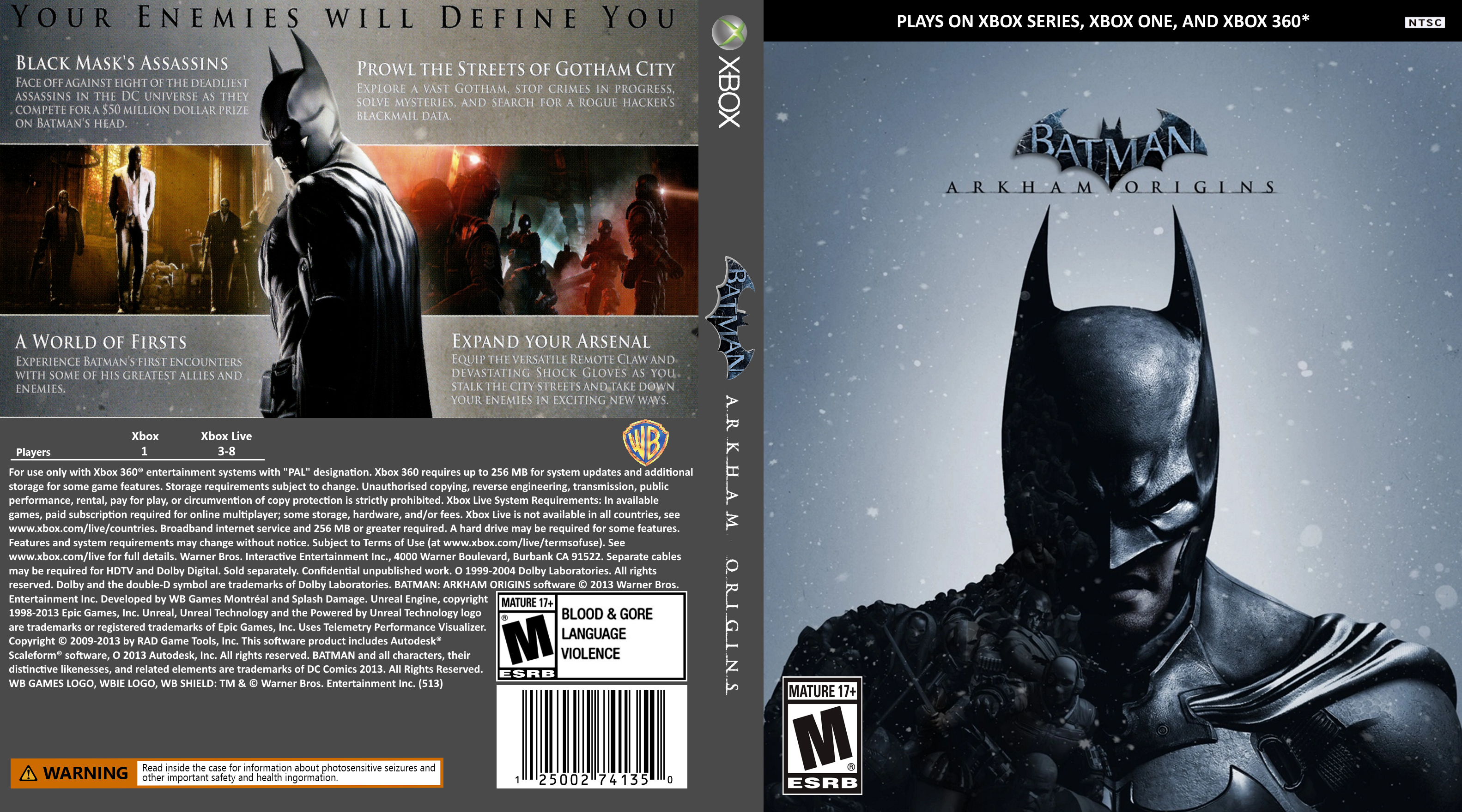 Face-Off: Batman: Arkham Origins