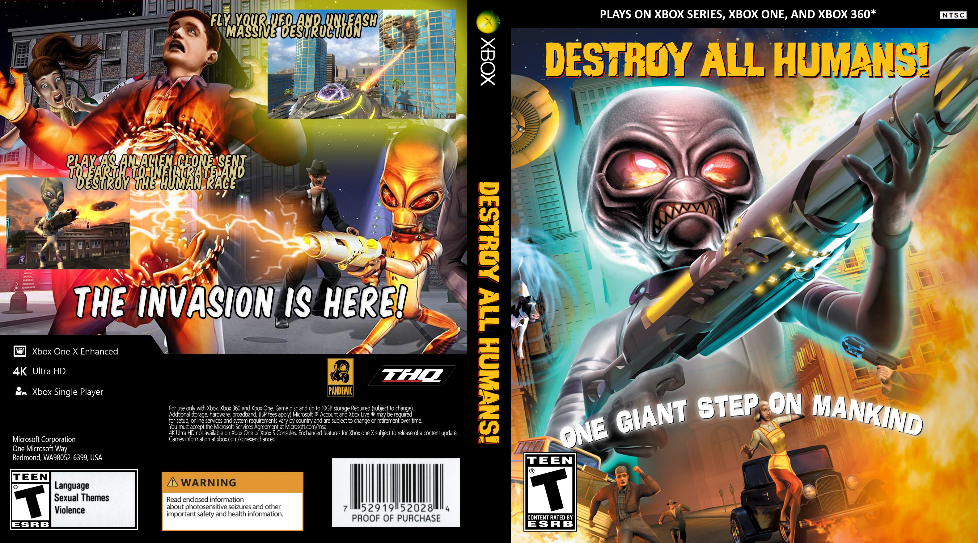 Xbox 360 discount destroy all humans