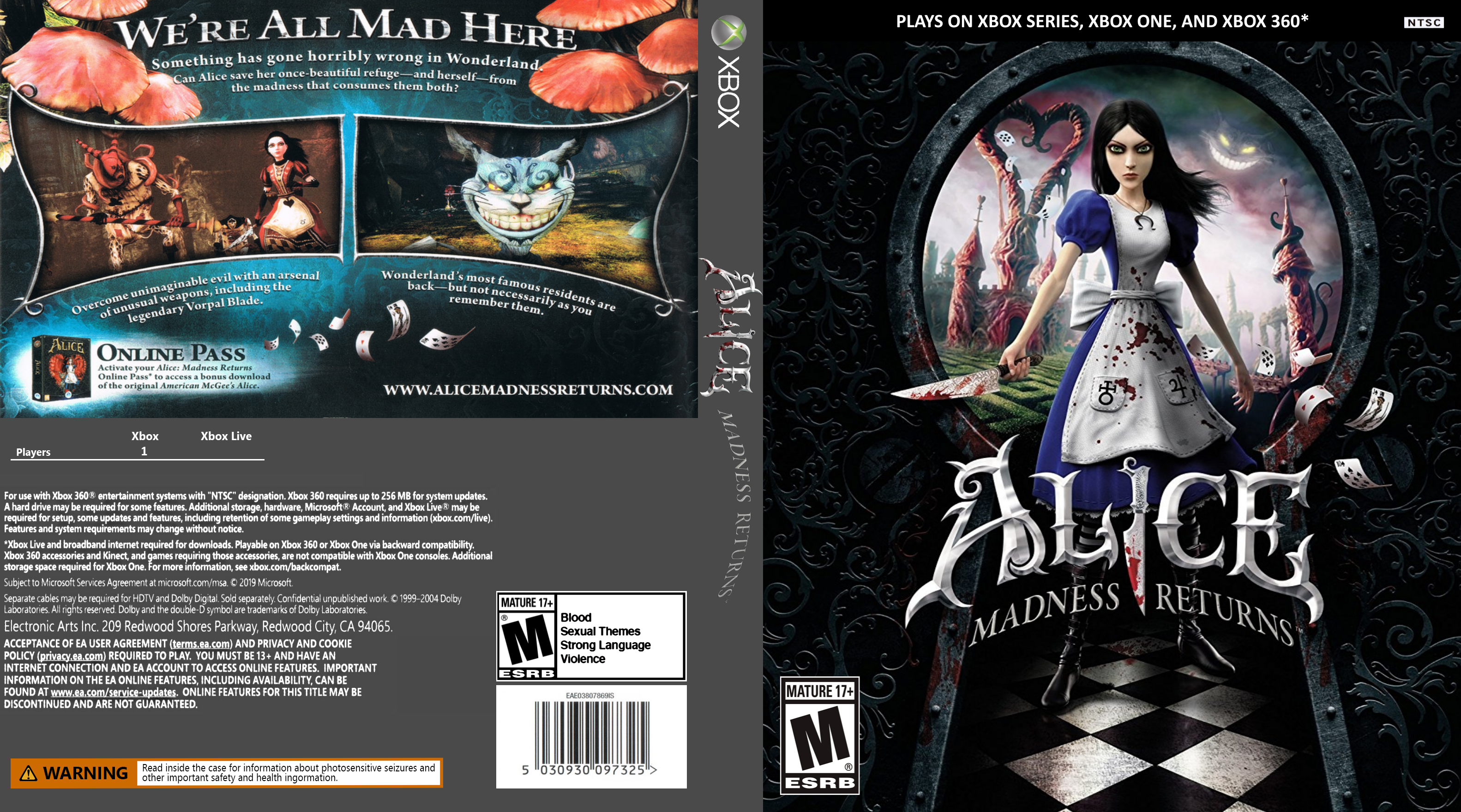 Alice: Madness Returns - Xbox 360