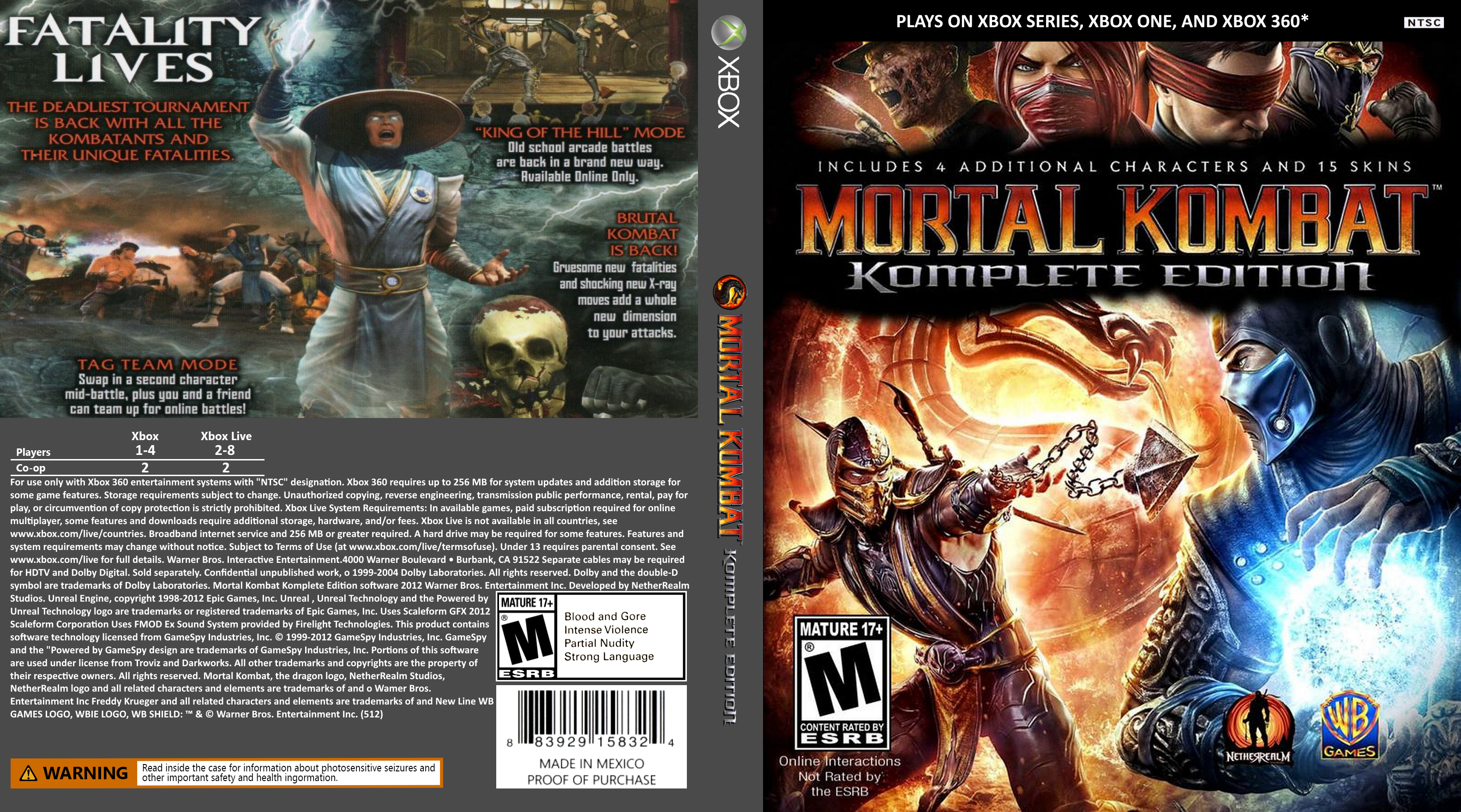 Mortal Kombat (9) Komplete Edition by SnowCoveredPlains on DeviantArt