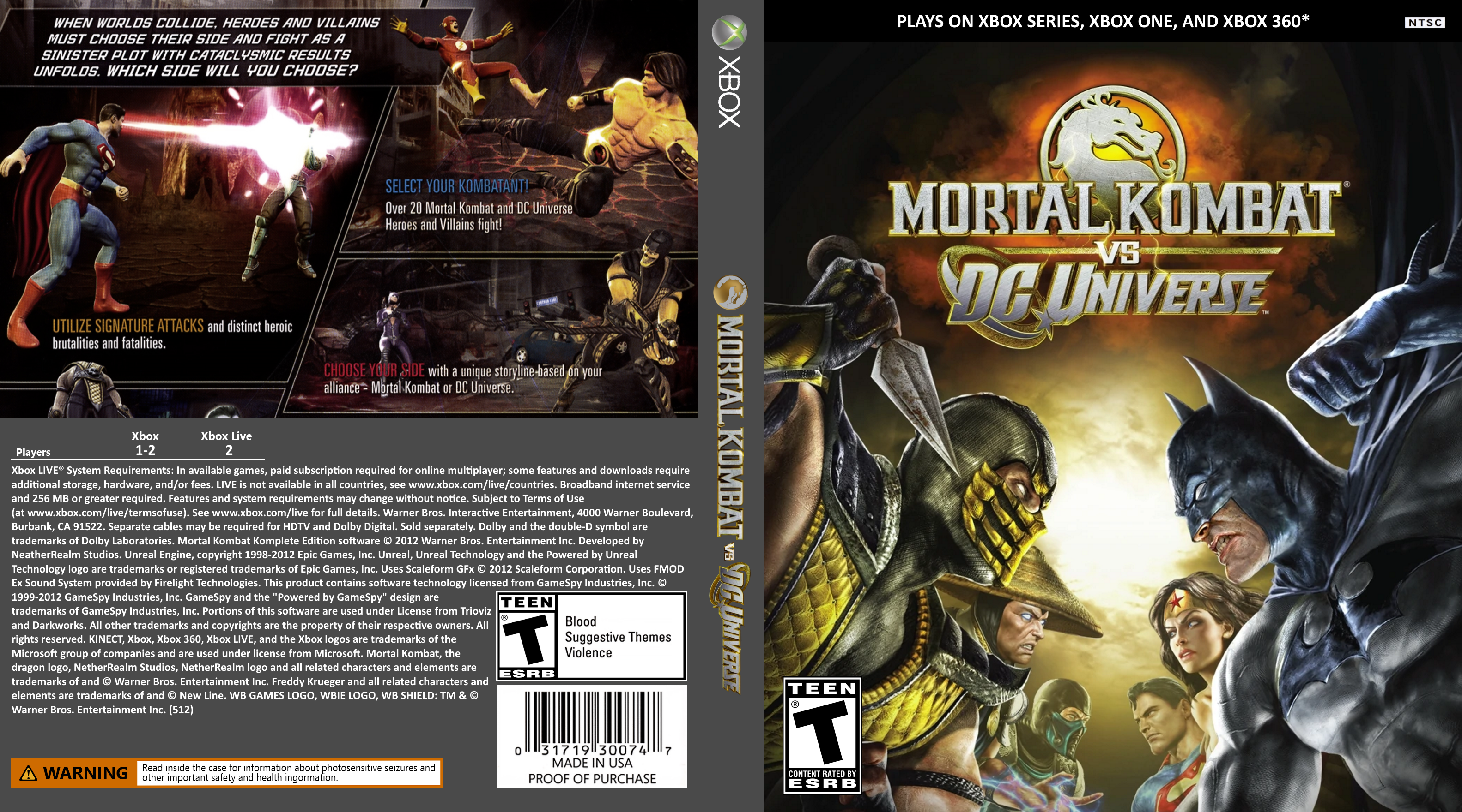 Mortal Kombat vs. DC Universe - Metacritic