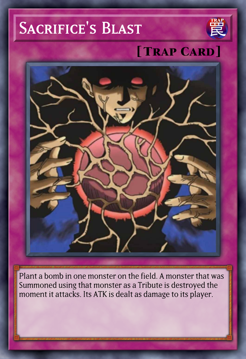 yugioh sacrifice card Card of Sacrifice - Rare Foil - Yugioh Trap Card