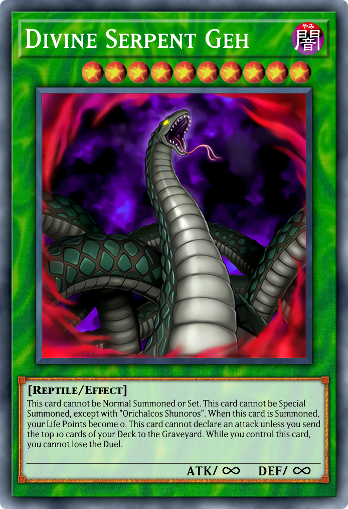 yugioh card divine serpent Divine Serpent Apophis - MZTM-EN004 - Super Rare 1st Edition