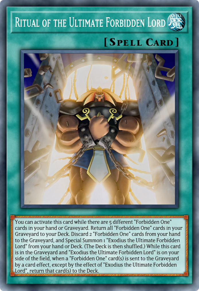 Ritual of the Ultimate Forbidden Lord by SnowCoveredPlains on DeviantArt
