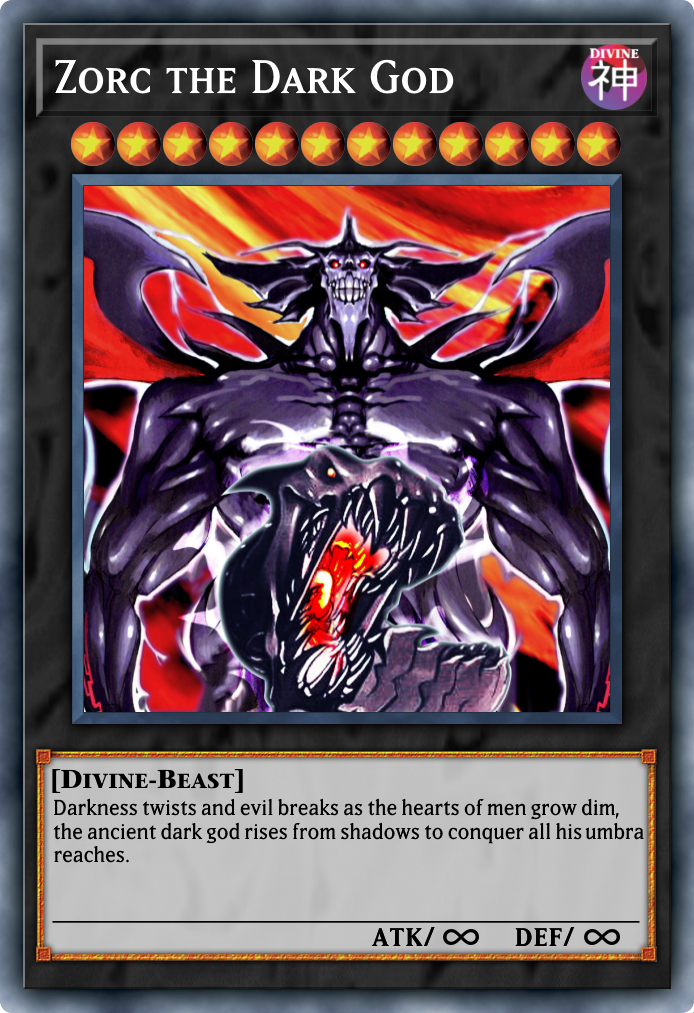 Zorc the Dark God by SnowCoveredPlains on DeviantArt Zorc the Dark God by SnowCoveredPlains on DeviantArt