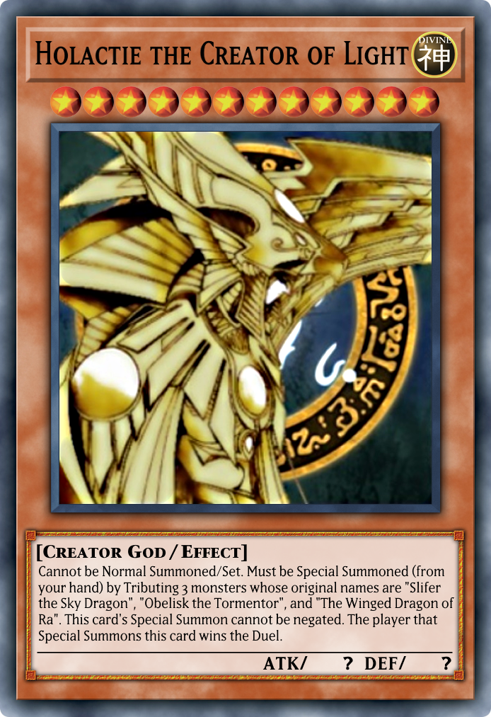 Holactie the Creator of Light by SnowCoveredPlains on DeviantArt