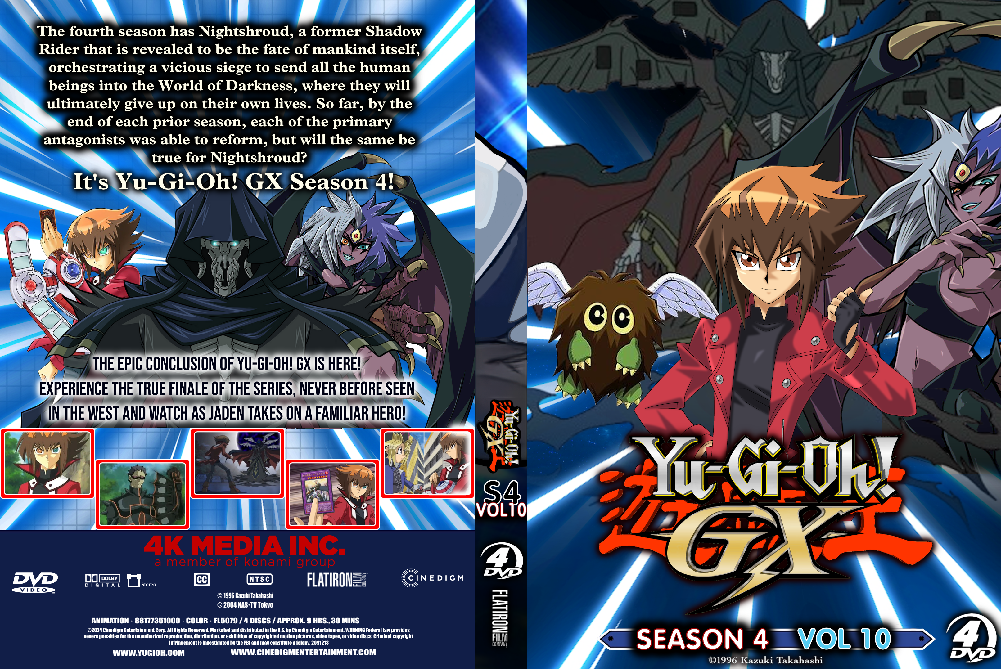 Yu-Gi-Oh! GX Season 4 Cover Art (DVD) by SnowCoveredPlains Yu-Gi-Oh! GX Season 4 Cover Art (DVD) by SnowCoveredPlains