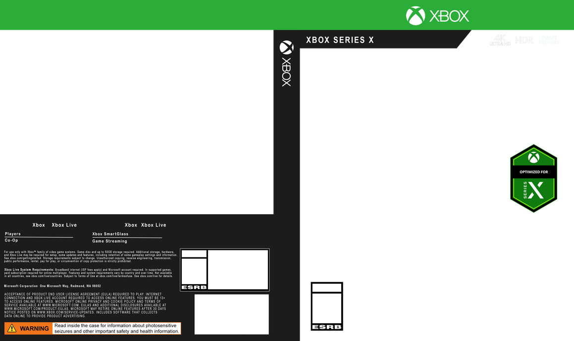 Xbox Series X Template by SnowCoveredPlains on DeviantArt