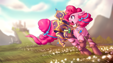 Adventurer Pinkie PIe! On a new Quest!