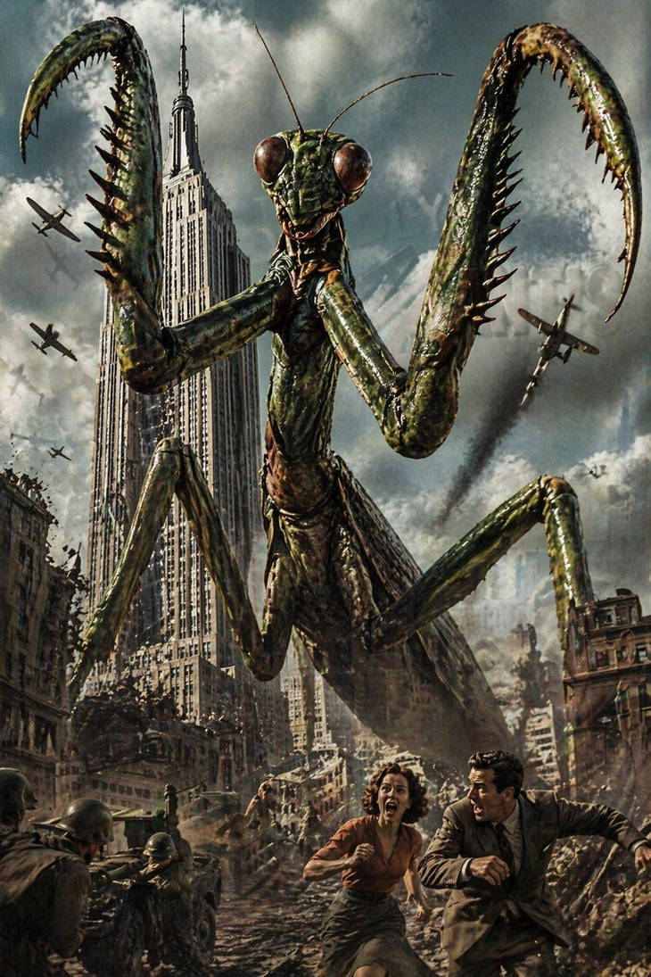 Shift Mantis The Deadly Mantis 1957 by PrimeShift01 on DeviantArt
