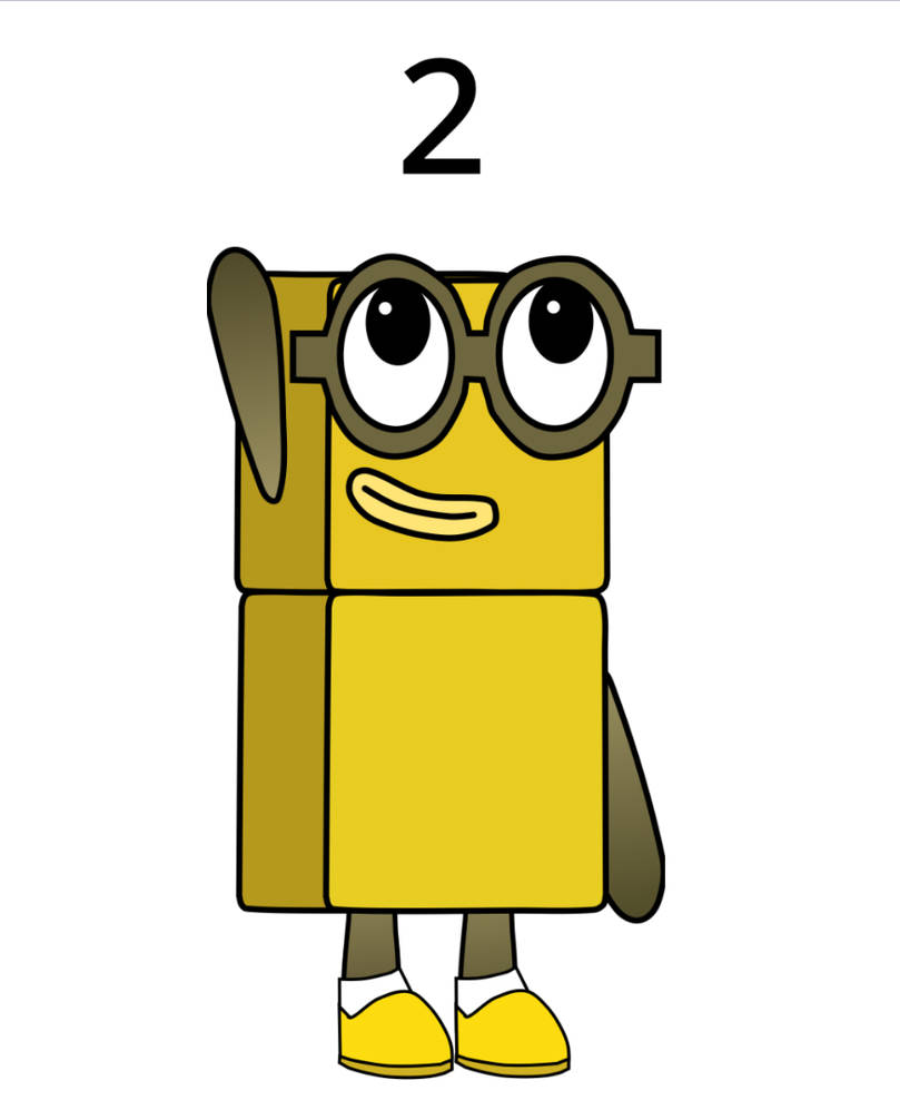 Numberblocks Yellow Yellow Numberblock 2 by adalyn2015 on DeviantArt