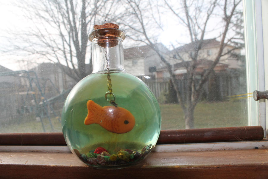 Fish in a Bottle by BriannaLeighW