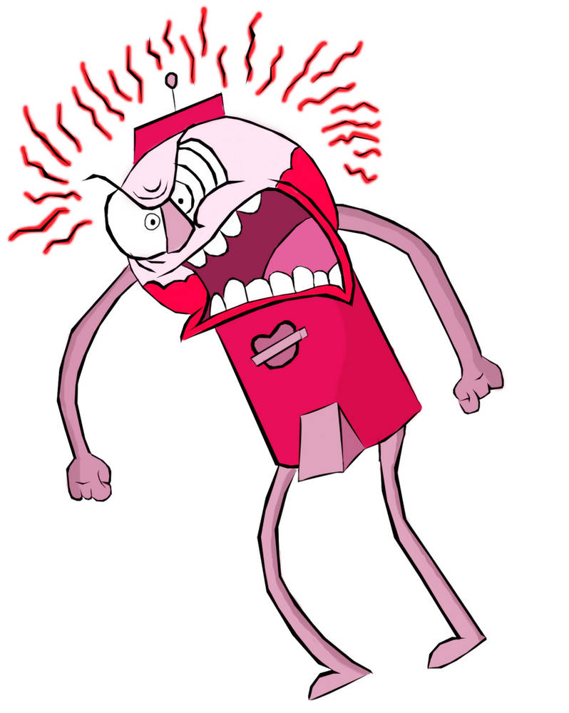 A VERY Angry Benson by TheOneWithSarcasm on DeviantArt