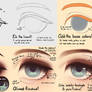 How I Color Eyes Tutorial