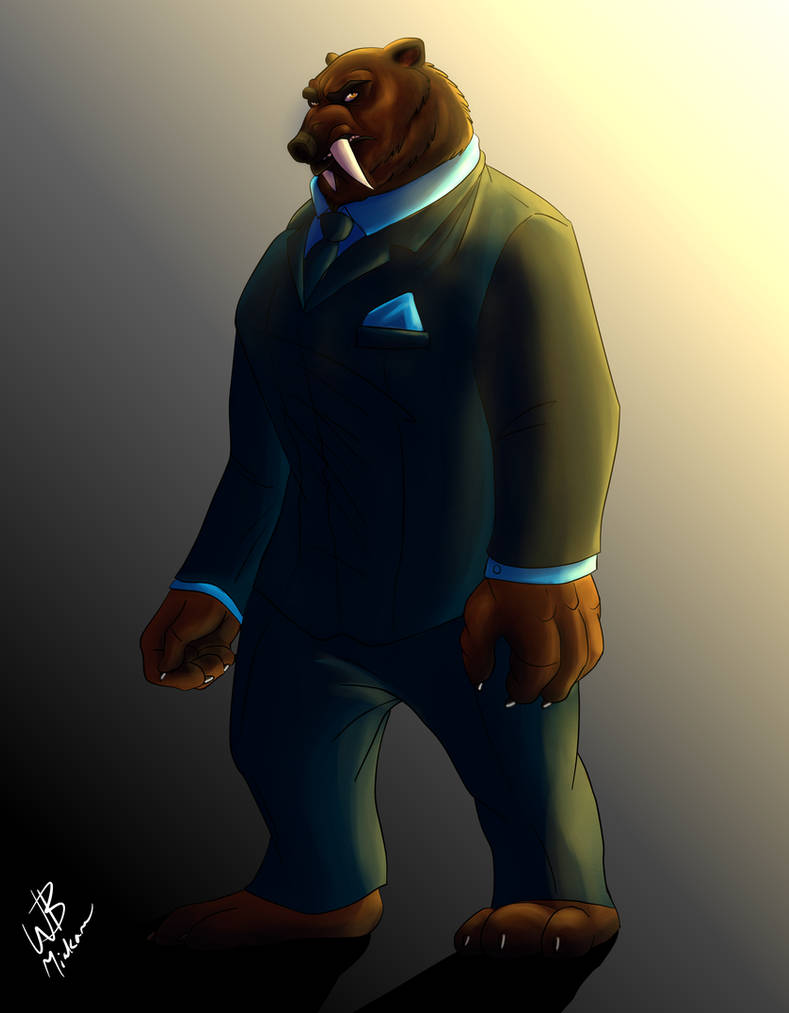 Rolen Ursius - Zootopia OC by White-Rabbit-Art on DeviantArt