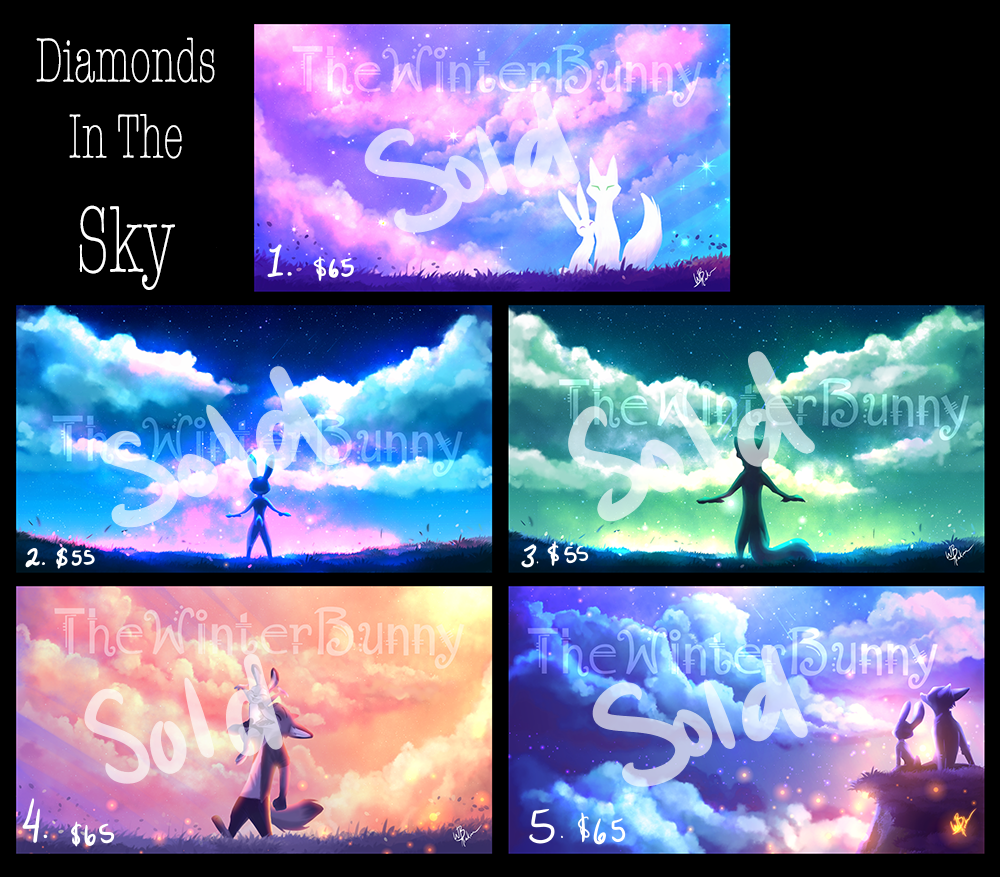 FLASH SALE - Diamonds In The Sky