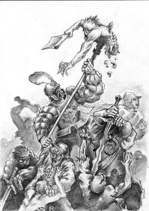Undead attack by ArtofMikolajOstapiuk on DeviantArt