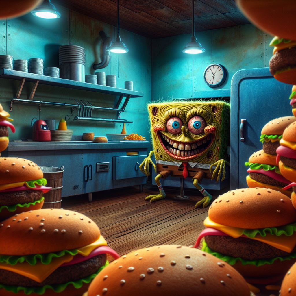 Creepy SpongeBob SquarePants By Bingman666 On DeviantArt creepy-spongebob-squarepants-by-bingman666-on-deviantart